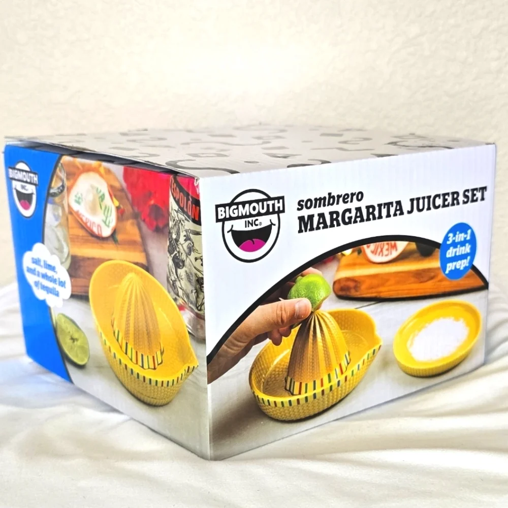 NIB BigMouth Inc. Sombrero Margarita Juicer Set